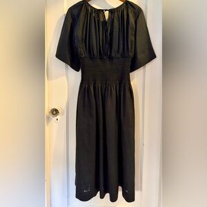 Joseph Black Midi Dress